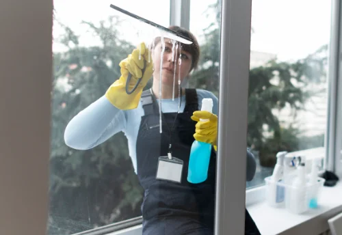 Nettoyage de vitres intérieures et extérieures aux Andelys